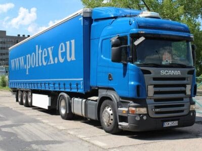 Poltex BHP Sp. z o.o. TSL - Transport na terenie kraju i Europy