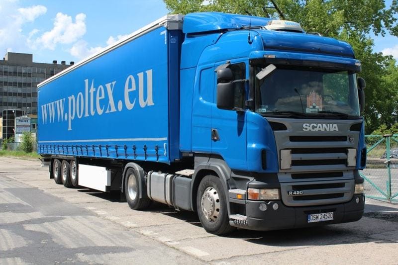 Poltex BHP Sp. z o.o. TSL - Transport na terenie kraju i Europy